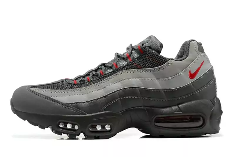 nike air max 95 homme gris rouge